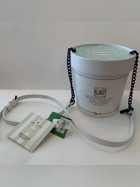 Kate Spade 2015 Magnolia Bakery NYC Handbag Banana Pudding Bucket Purse Capsule